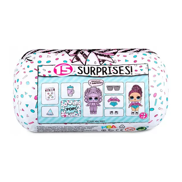 Ігровий набір з лялькою L.O.L. Surprise! серії  Under Wraps - Конфеті