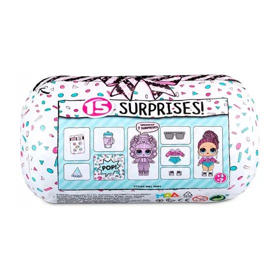 Игровой набор с куклой L.O.L. Surprise! серии Under Wraps - Конфетти