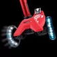 Самокат MICRO  серии Maxi Deluxe LED" &ndash; Красный" - MMD068_6.jpg - № 6