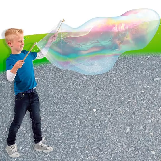 Набір для створення гігантських мильних бульбашок - Мегабульбашки XXL