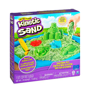 Набір Піску Для Дитячої Творчості - Kinetic Sand Замок З Піску (Зелений)