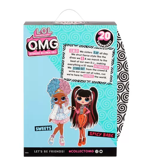 Игровой набор с куклой L.O.L. Surprise! серии O.M.G." S4 – Леди-Конфетка" - 572763_10.jpg - № 10