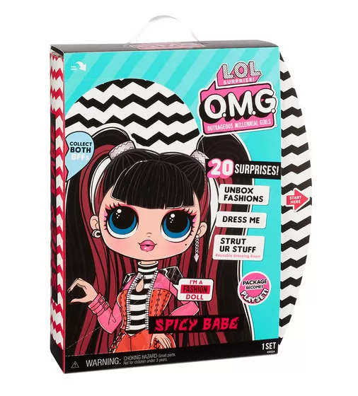 Игровой набор с куклой L.O.L. Surprise! серии O.M.G." S4 – Спайси-Леди" - 572770_13.jpg - № 13