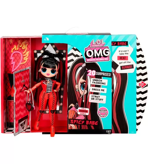Игровой набор с куклой L.O.L. Surprise! серии O.M.G." S4 – Спайси-Леди" - 572770_2.jpg - № 2