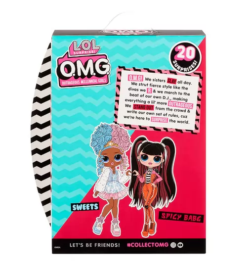 Игровой набор с куклой L.O.L. Surprise! серии O.M.G." S4 – Спайси-Леди" - 572770_14.jpg - № 14