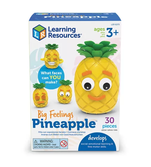 Навчальний ігровий набір LEARNING RESOURCES - Big Feelings Pineapple&trade; (Що відчуває ананас) - LER6373_1.jpg - № 1