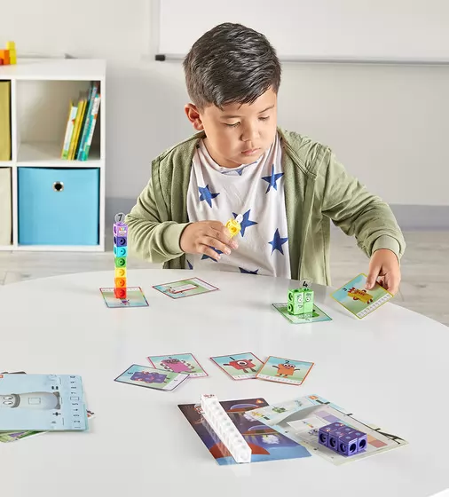Навчальний ігровий набір LEARNING RESOURCES серії Numberblocks" - Вчимося рахувати Mathlink&reg; Cubes" - LSP0949-UK_7.jpg - № 7
