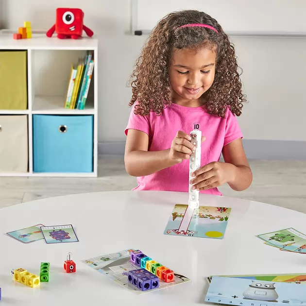 Навчальний ігровий набір LEARNING RESOURCES серії Numberblocks" - Вчимося рахувати Mathlink&reg; Cubes"