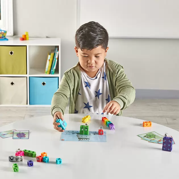 Навчальний ігровий набір LEARNING RESOURCES серії Numberblocks" - Вчимося рахувати Mathlink&reg; Cubes"
