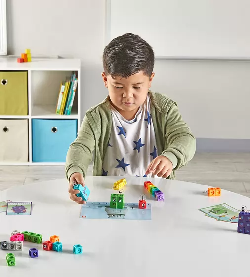 Навчальний ігровий набір LEARNING RESOURCES серії Numberblocks" - Вчимося рахувати Mathlink&reg; Cubes" - LSP0949-UK_8.jpg - № 8
