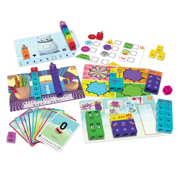 Навчальний ігровий набір LEARNING RESOURCES серії Numberblocks" - Вчимося рахувати Mathlink&reg; Cubes"