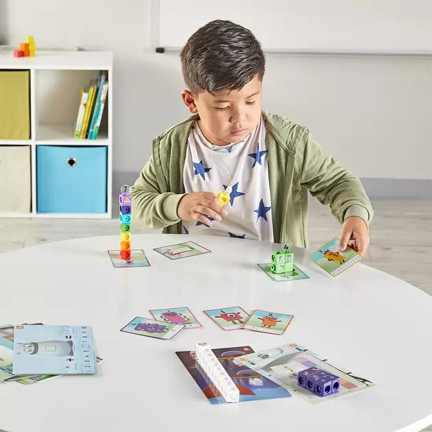 Навчальний ігровий набір LEARNING RESOURCES серії Numberblocks" - Вчимося рахувати Mathlink&reg; Cubes"