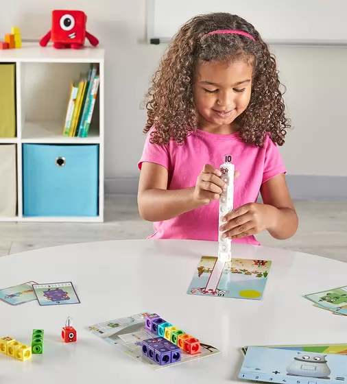 Навчальний ігровий набір LEARNING RESOURCES серії Numberblocks" - Вчимося рахувати Mathlink&reg; Cubes" - LSP0949-UK_10.jpg - № 10