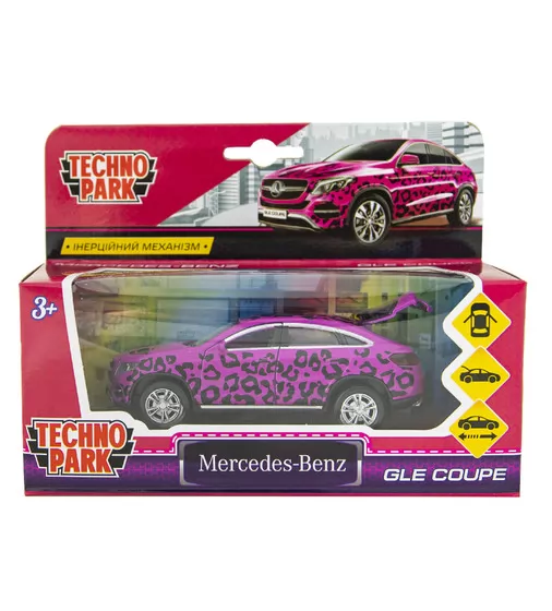 Автомодель GLAMCAR - MERCEDES-BENZ GLE COUPE (розовый) - GLECOUPE-12GRL-PIN_8.jpg - № 8