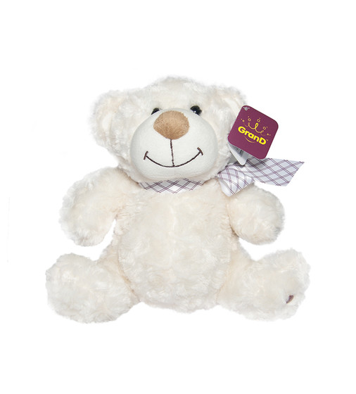 М'яка Іграшка - Ведмідь білий з бантом (33 См) - 3301GMU_1.jpg - № 1
