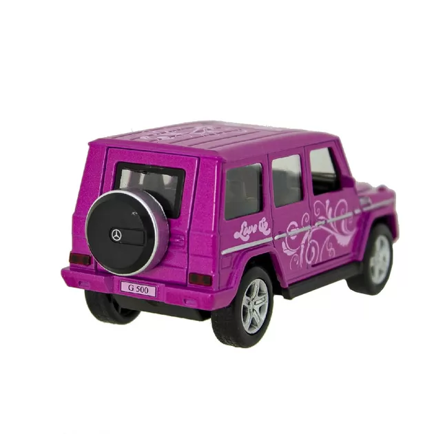 Автомодель GLAMCAR - MERCEDES-BENZ G-CLASS (фіолетовий)