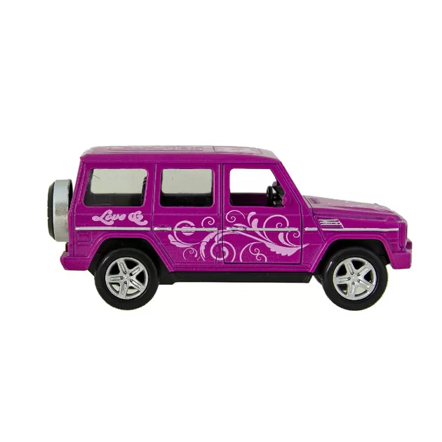 Автомодель GLAMCAR - MERCEDES-BENZ G-CLASS (фіолетовий)