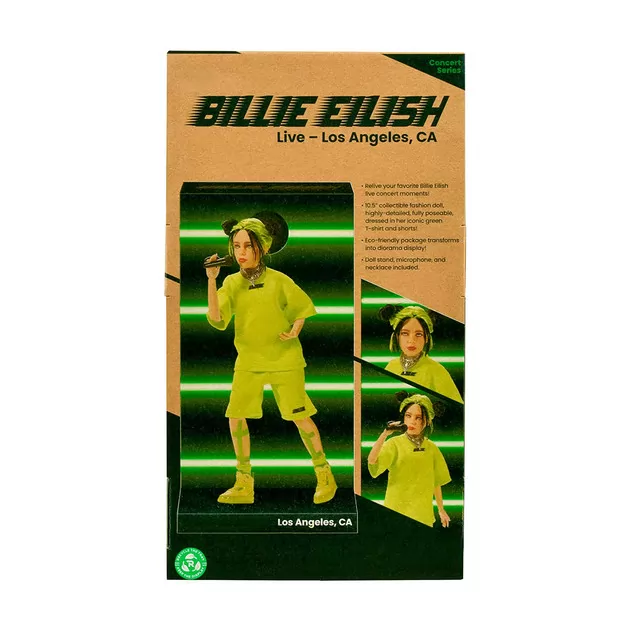 Лялька Billie Eilish - Виступ у Лос-Анджелесі