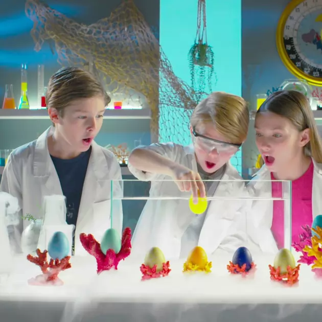 Іграшка, що зростає, в яйці &laquo;Ocean Eggs&raquo; - Повелителі океанів і морів (12 шт., у дисплеї)