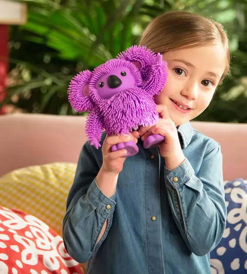 Интерактивная игрушка Jiggly Pup - Зажигательная коала (фиолетовая) - JP007-PU_4.jpg - № 4