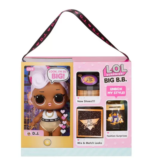 Набір з мега-лялькою L.O.L. Surprise! серії Big B.B.Doll" - Діджей" - 573067_2.jpg - № 2