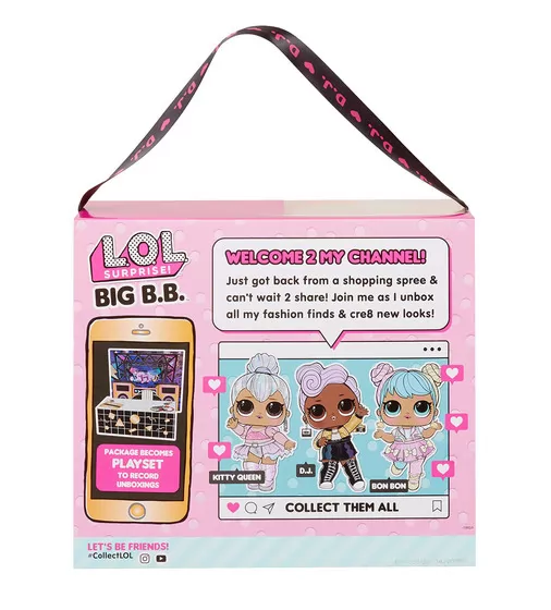 Набор с мега-куклой L.O.L. Surprise! серии Big B.B.Doll"– Диджей" - 573067_13.jpg - № 13