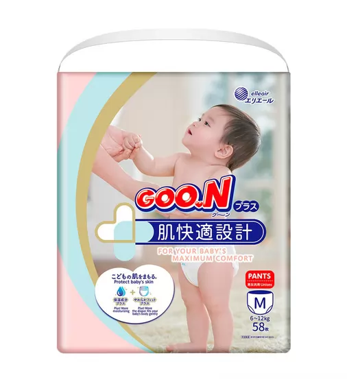 Трусики-подгузники Goo.N Plus для детей (M, 6-12 кг) - 843339_1.jpg - № 1