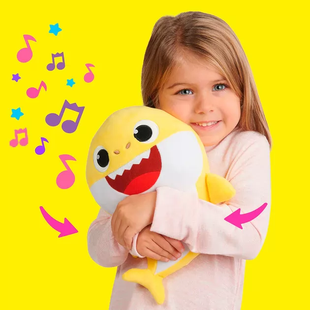 Интерактивная мягкая игрушка BABY SHARK - Малыш Акуленок (30cm)