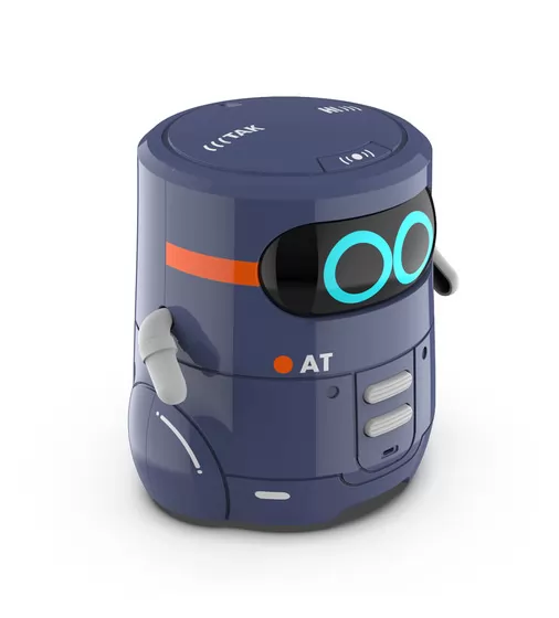 Умный робот с сенсорным управлением и обучающими карточками - AT-ROBOT 2 ( (темно-фиолетовый) - AT002-02-UKR_2.jpg - № 2