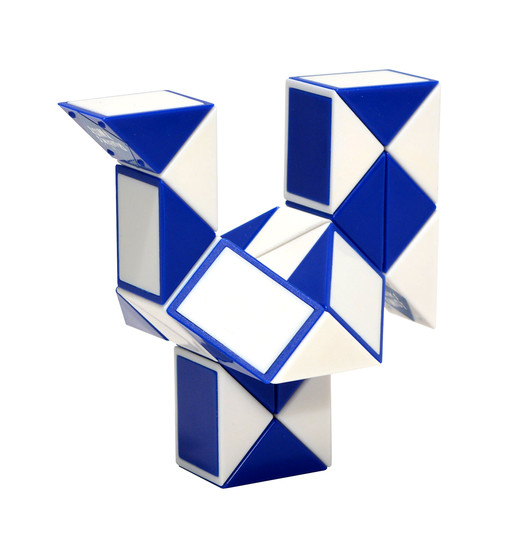 Головоломка Rubik's - Змійка (Біло-Блакитна) - RBL808-1_5.jpg - № 5