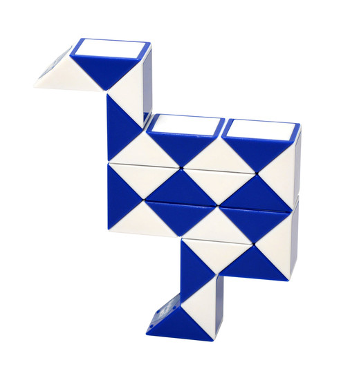 Головоломка Rubik's - Змійка (Біло-Блакитна) - RBL808-1_3.jpg - № 3