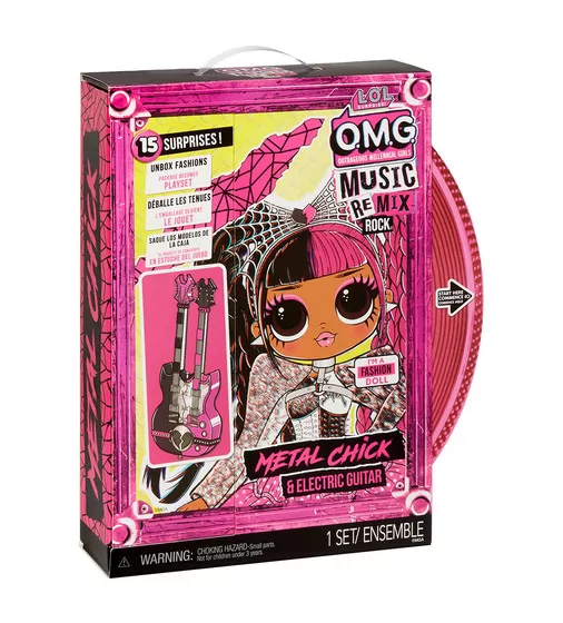 Ігровий набір з лялькою L.O.L. Surprise! серії O.M.G. Remix Rock" - Леді-Метал" - 577577_3.jpg - № 3