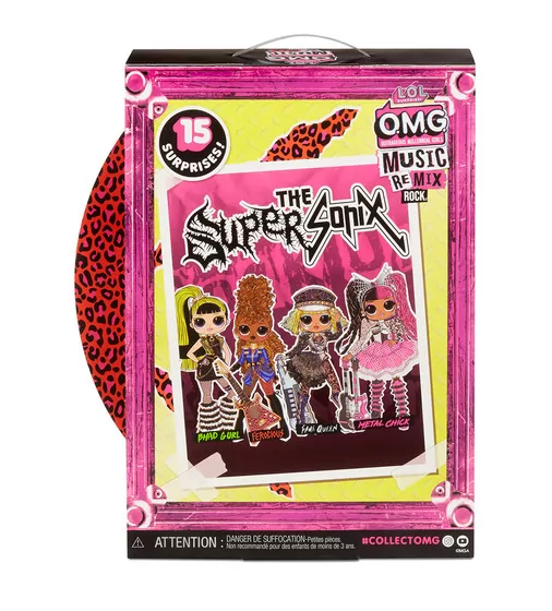 Игровой набор с куклой L.O.L. Surprise! серии O.M.G. Remix Rock" – Фурия" - 577591_6.jpg - № 6