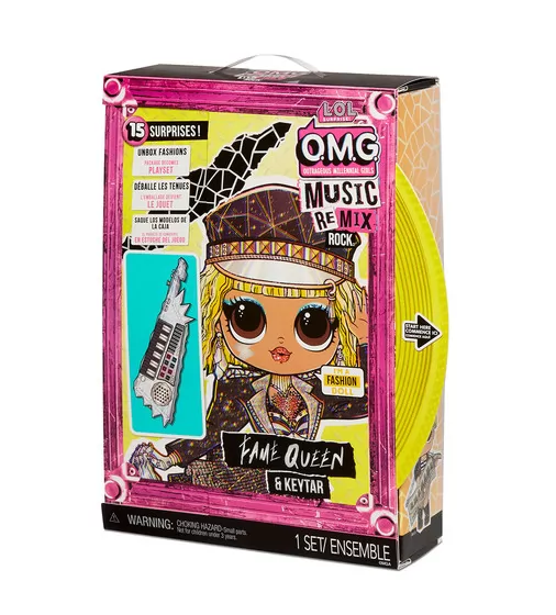Игровой набор с куклой L.O.L. Surprise! серии O.M.G. Remix Rock" – Королева Сцены" - 577607_3.jpg - № 3