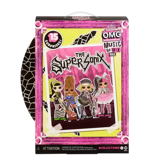 Игровой набор с куклой L.O.L. Surprise! серии O.M.G. Remix Rock" – Королева Сцены" - 577607_6.jpg - № 6