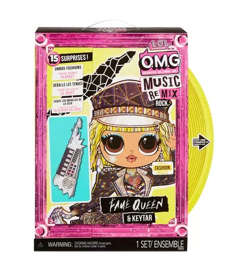 Игровой набор с куклой L.O.L. Surprise! серии O.M.G. Remix Rock" – Королева Сцены" - 577607_4.jpg - № 4