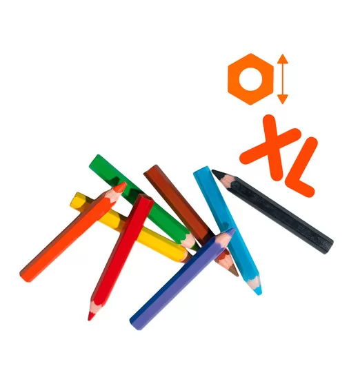 Набір кольорових олівців (8 кольорів) - 14416_2.jpg - № 2