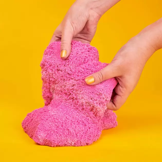Песок для детского творчества - Kinetic Sand Розовый блеск