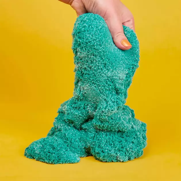 Пісок для дитячої творчості - Kinetic Sand Бірюзовий блиск