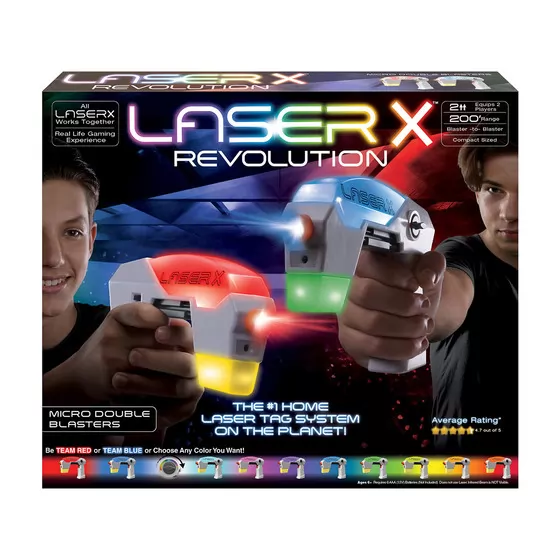 Игровой набор для лазерных боев - Laser X Revolution Micro для двух игроков