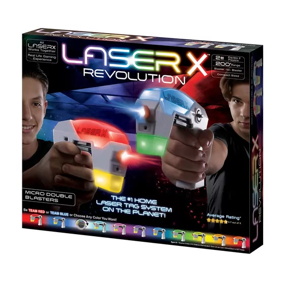 Ігровий набір для лазерних боїв - Laser X Revolution Micro для двох гравців