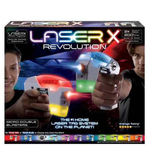 Игровой набор для лазерных боев - Laser X Revolution Micro для двух игроков - 88168_8.jpg - № 8