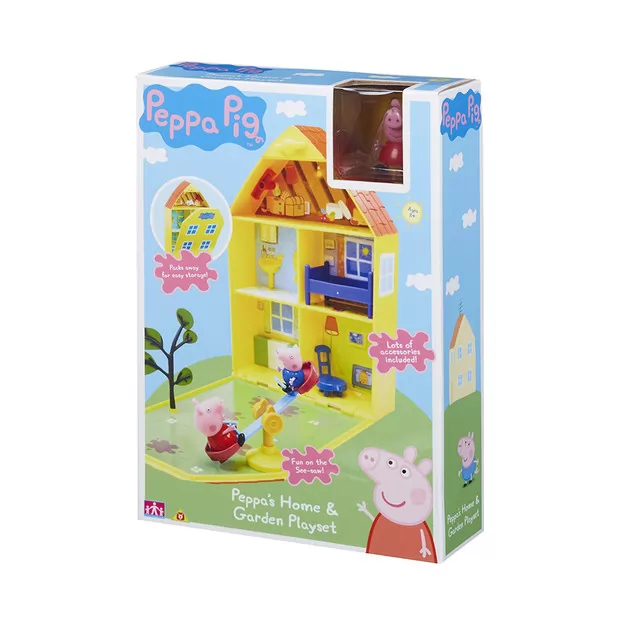 Ігровий Набір Peppa - Будинок Пеппи з галявинкою