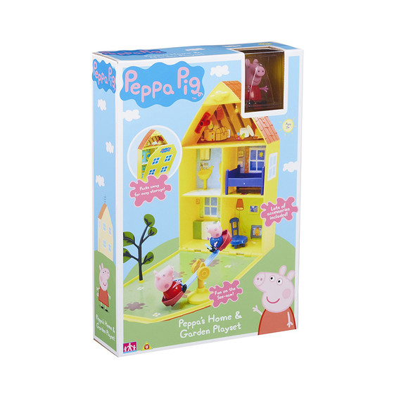 Ігровий Набір Peppa - Будинок Пеппи з галявинкою