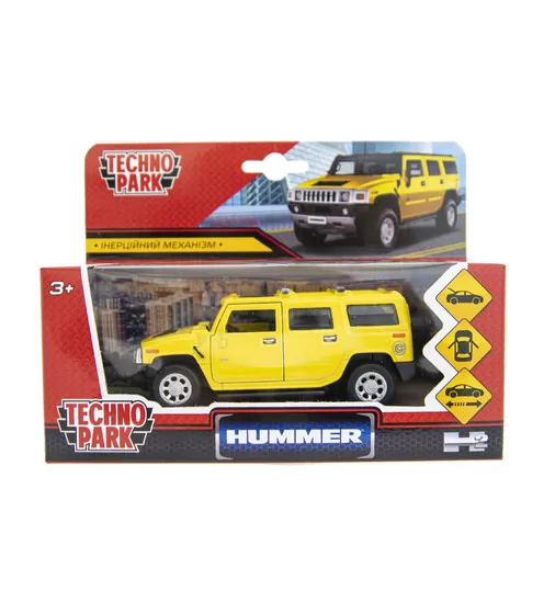 Автомодель - HUMMER H2 (желтый) - HUM2-12-YE_9.jpg - № 9