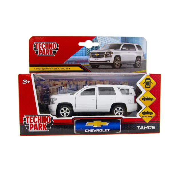 Автомодель - CHEVROLET TAHOE (матовий білий)
