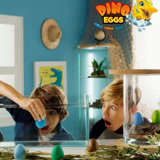Растущая игрушка в яйце «Dino Eggs» - Динозавры неба, земли, моря