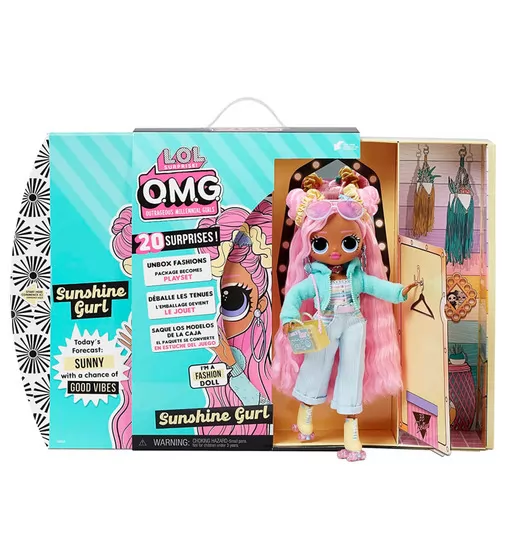 Игровой набор с куклой L.O.L. Surprise! серии O.M.G." S5 – Солнечная Леди" - 572787_3.jpg - № 3