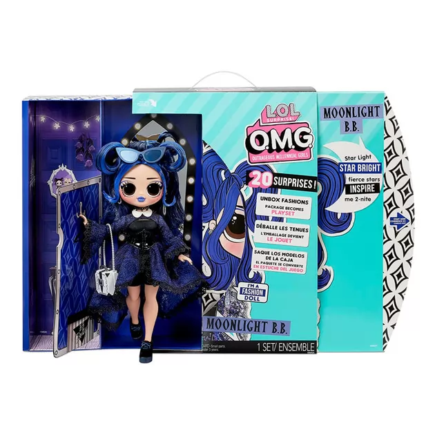 Игровой набор с куклой L.O.L. Surprise! серии O.M.G." S5 &ndash; Леди-Луна"