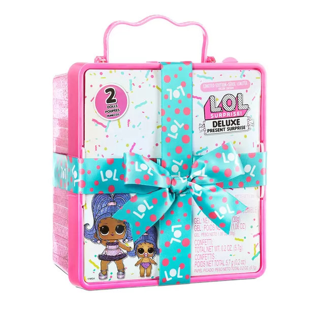 Ігровий набір з ексклюз. лялькою L.O.L. SURPRISE! серії Deluxe Present Surprise" &ndash; Суперподарунок"